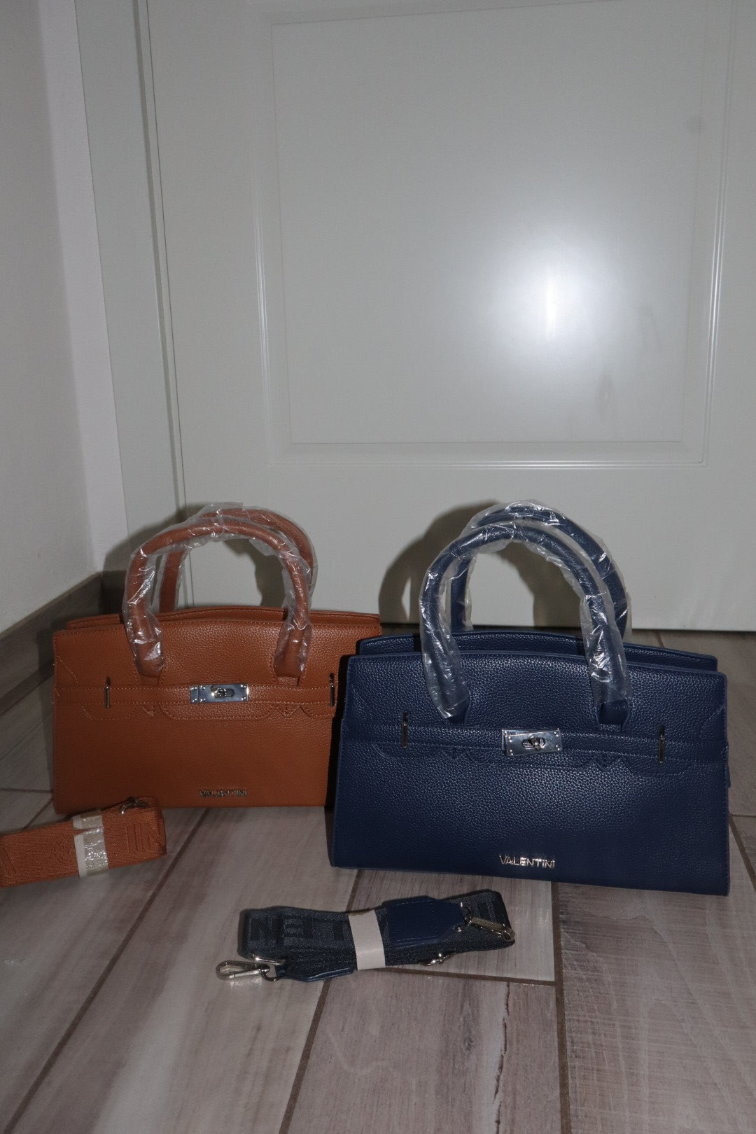 Borsa media vale con tracolla