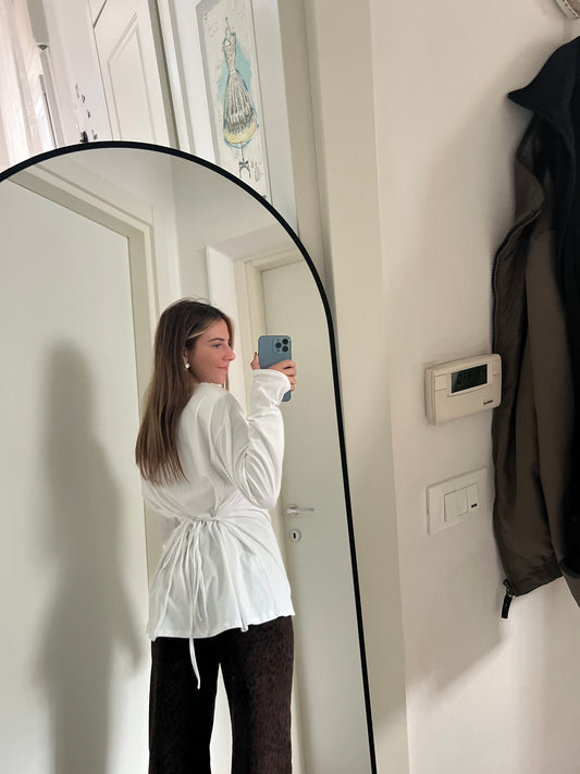 T-shirt con laccetto Melissa