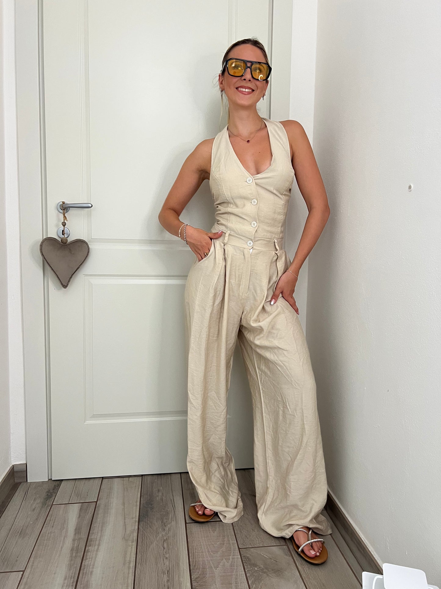 Jumpsuit gilet