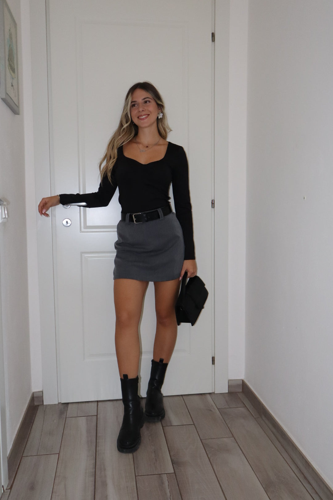 Gonna a pantaloncino cotone marga(inclusa cintura)