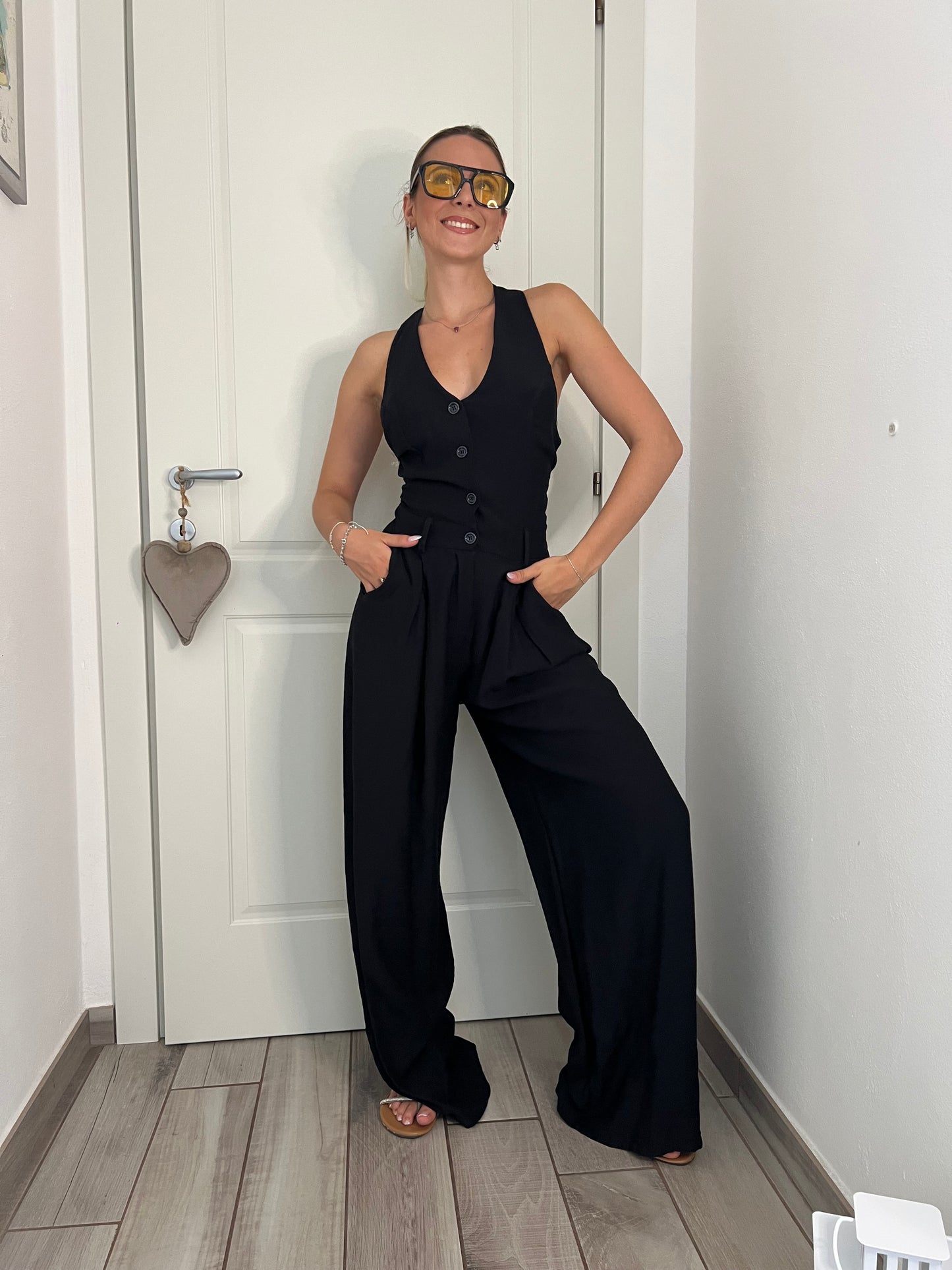 Jumpsuit gilet