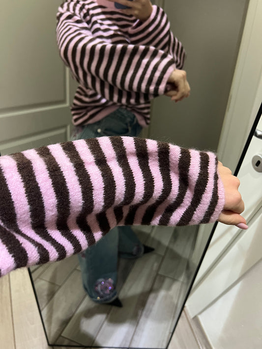 Maglioncino righe lana “marghe”