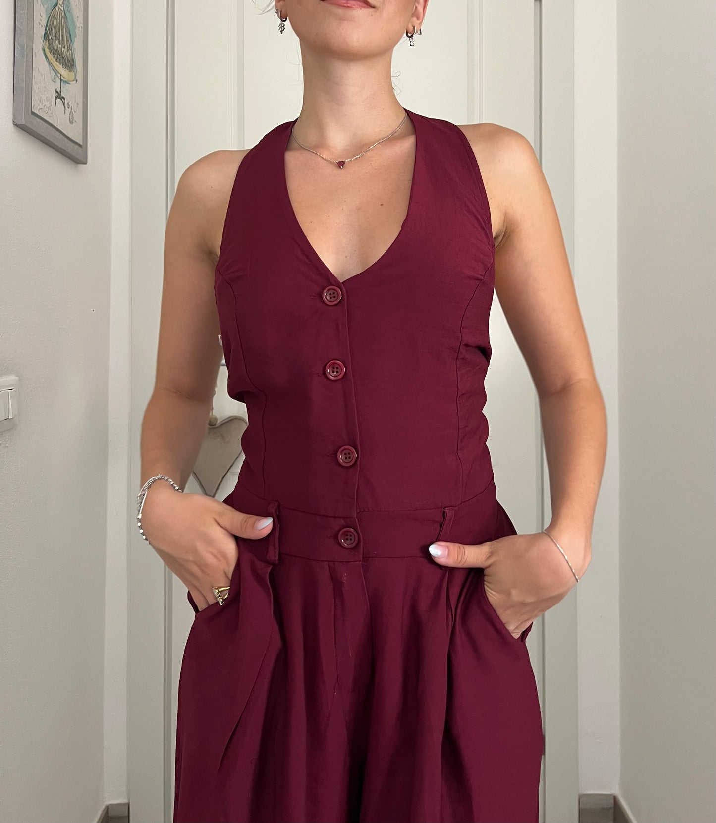 Jumpsuit gilet