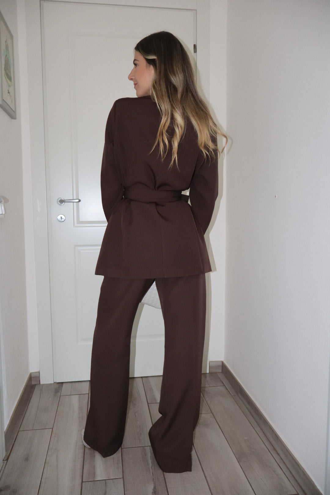 Tailleur desiderio BEST SELLER nero,bordó,cioccolato,blu navy,bianco..