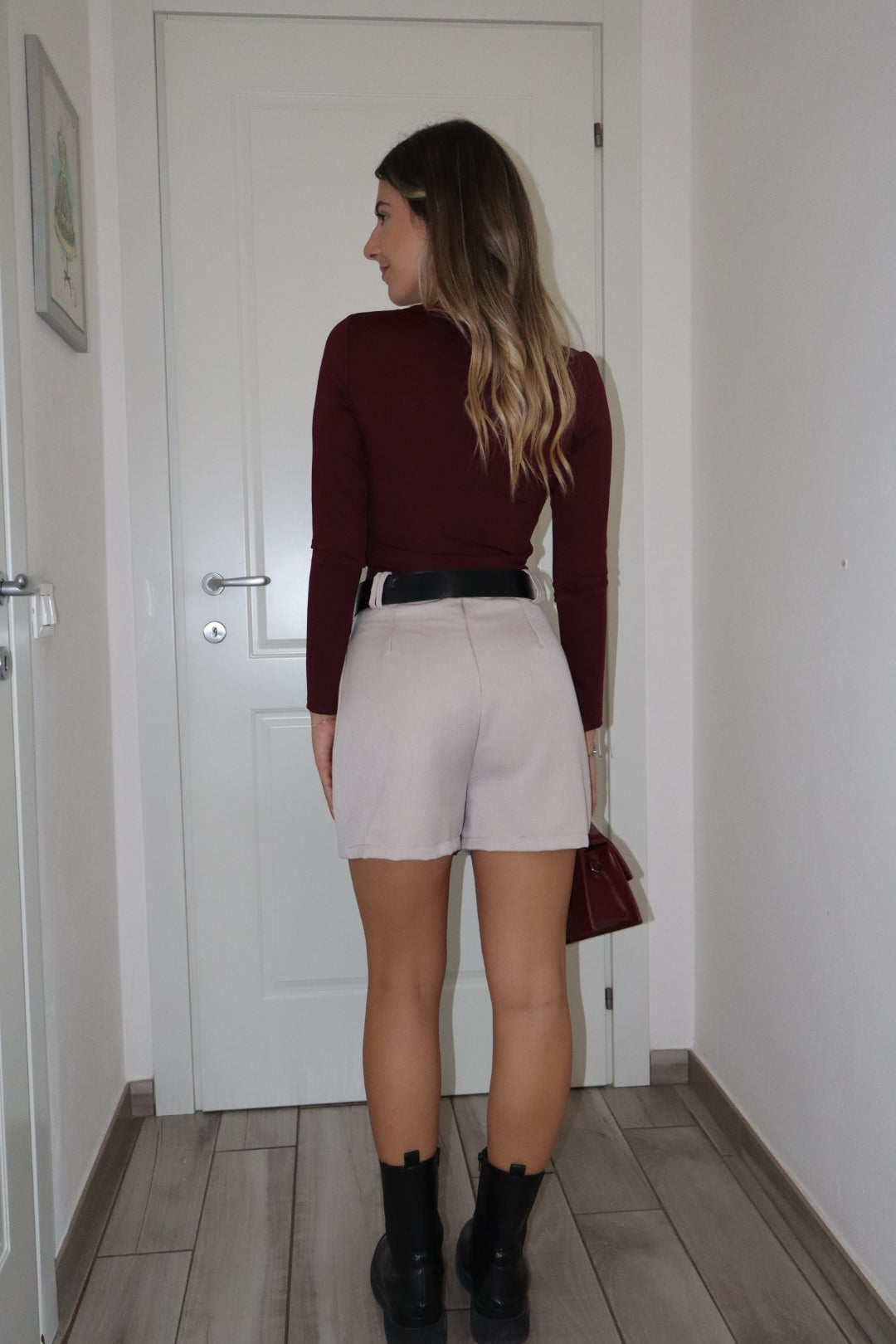 Gonna a pantaloncino cotone marga(inclusa cintura)