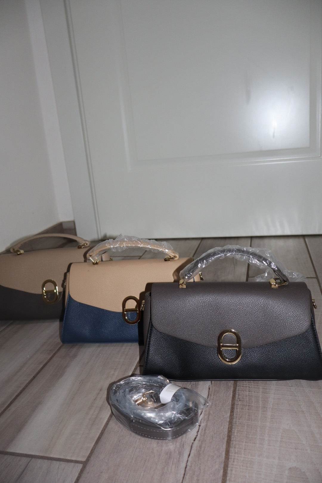 Borsa piccola dubble con tracolla