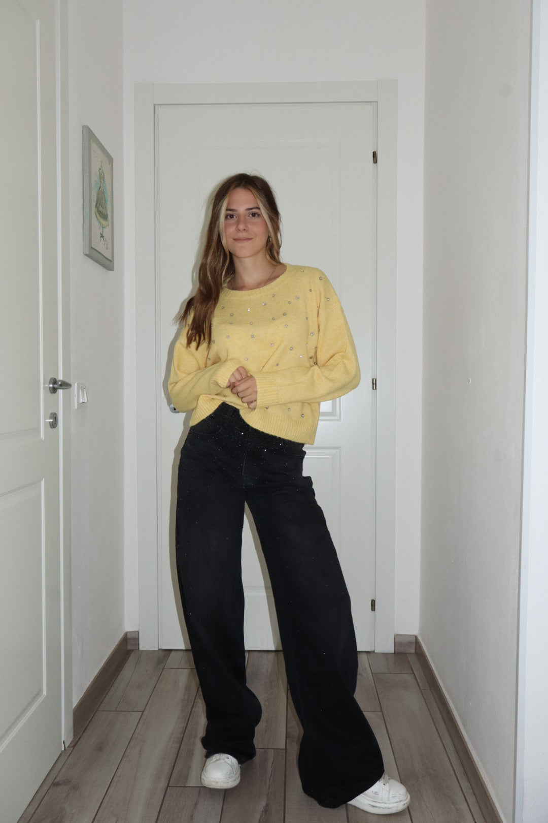 Maglioncino strass Ilary