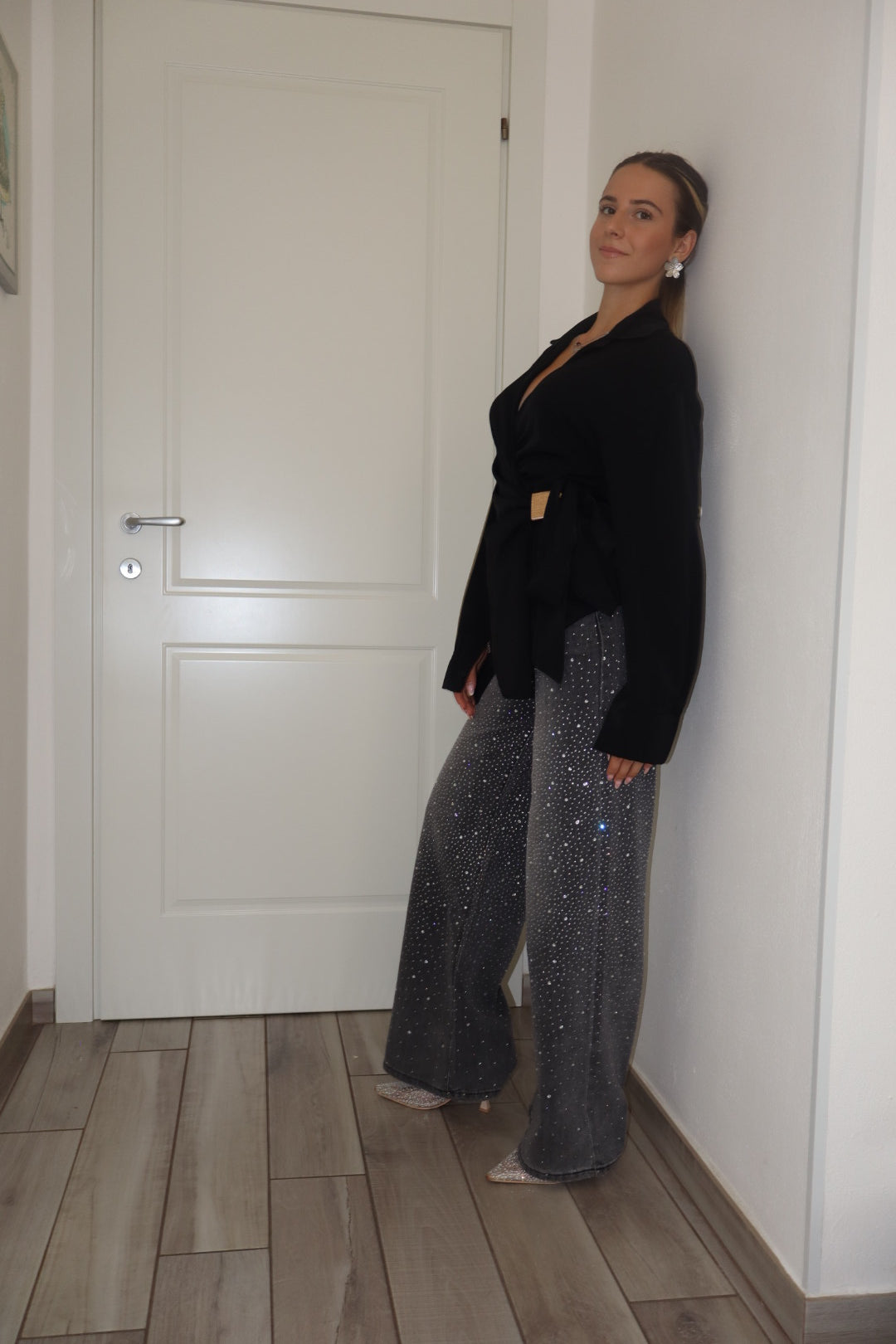 Camicia portafoglio bordó,nero,bianco