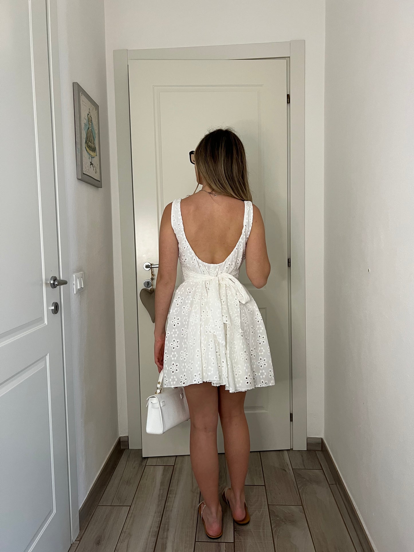 Mini dress fiocco
