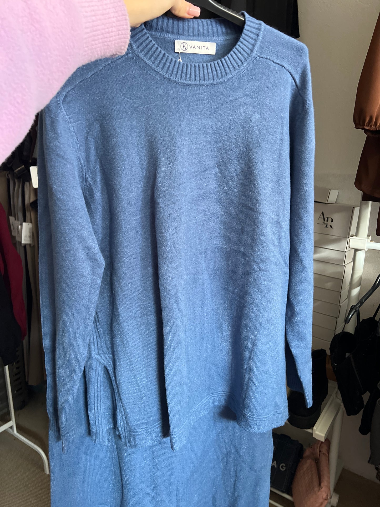 Coordinato caldo cortina beige