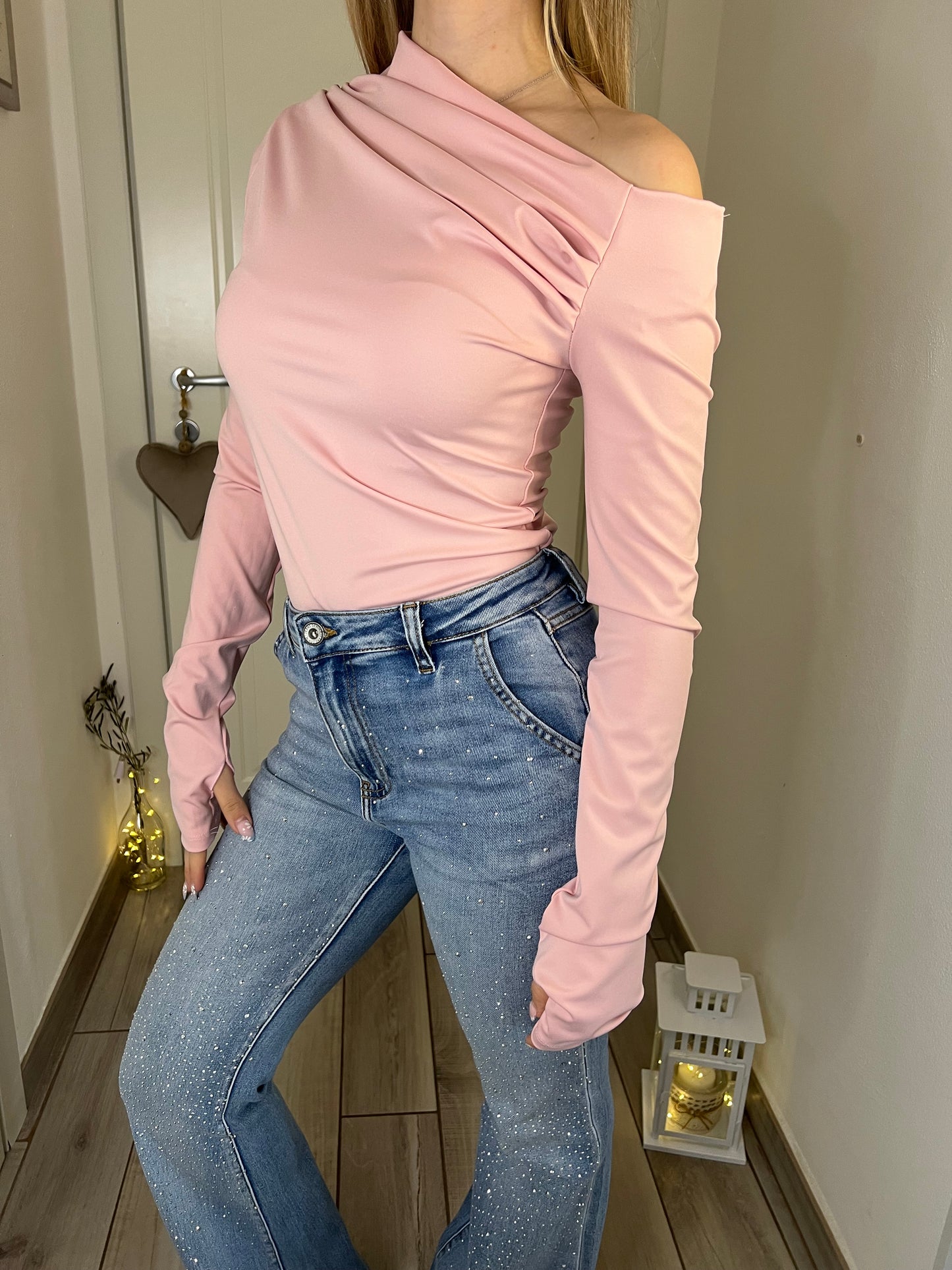 Maglia kyle manica lunga pink