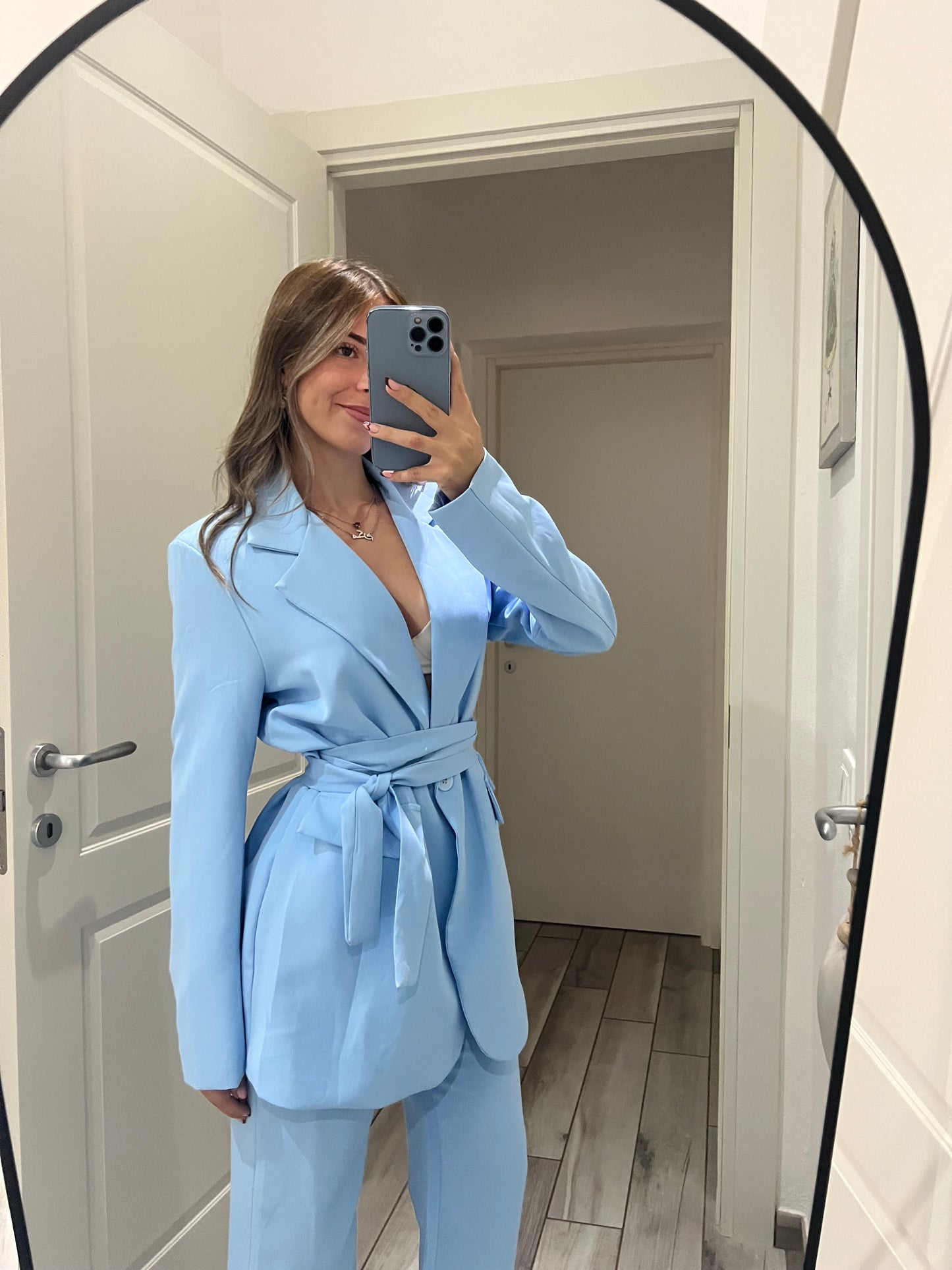 Tailleur desiderio BEST SELLER nero,bordó,cioccolato,blu navy,bianco..