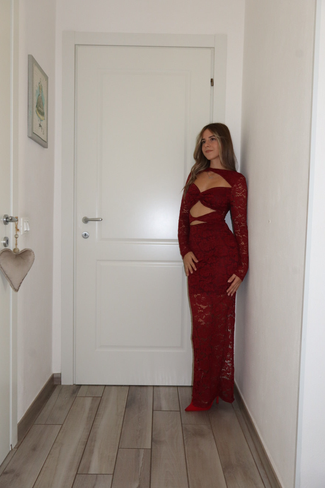 Dress lungo pizzo delyla