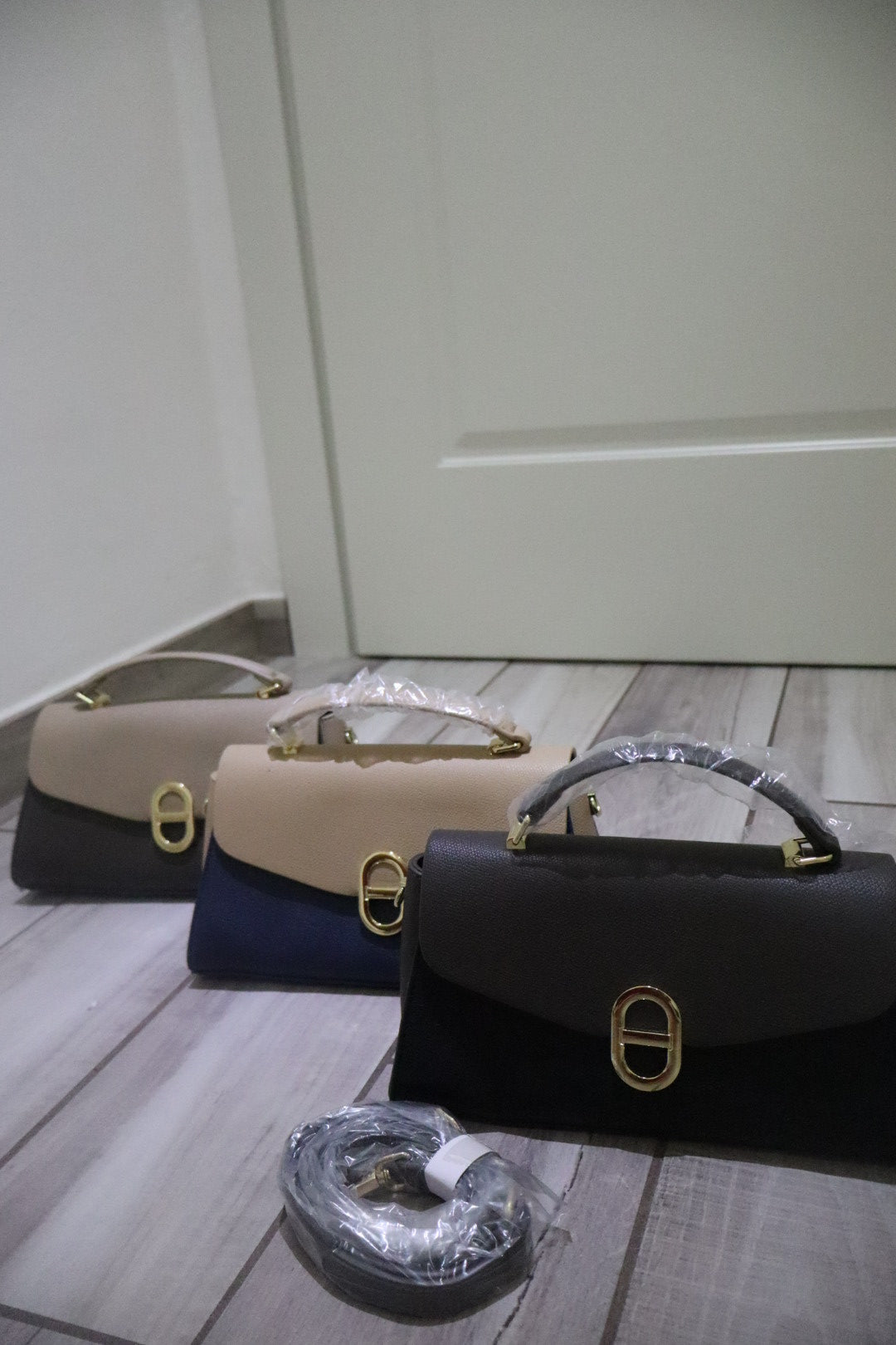 Borsa piccola dubble con tracolla