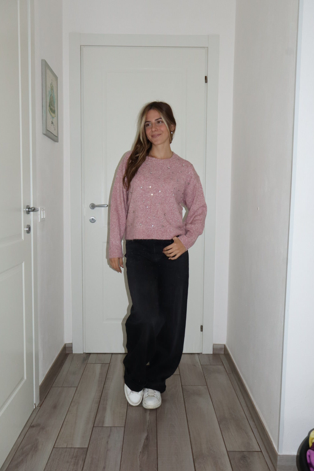 Maglioncino strass Ilary