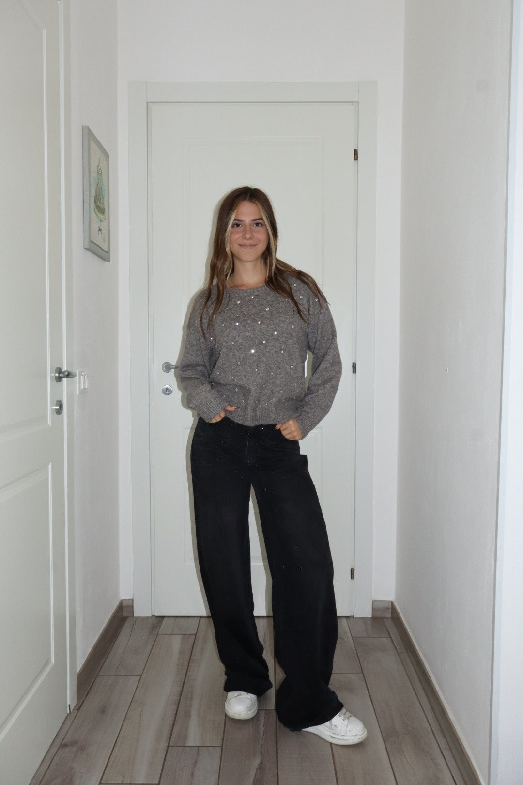 Maglioncino strass Ilary