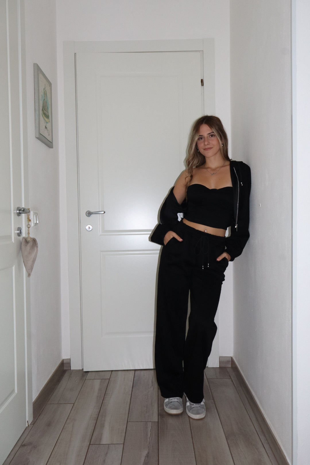 Coordinato tuta corsetto Leonida (vari colori)