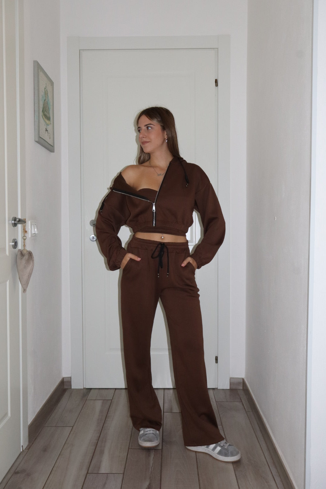 Coordinato tuta corsetto Leonida (vari colori)
