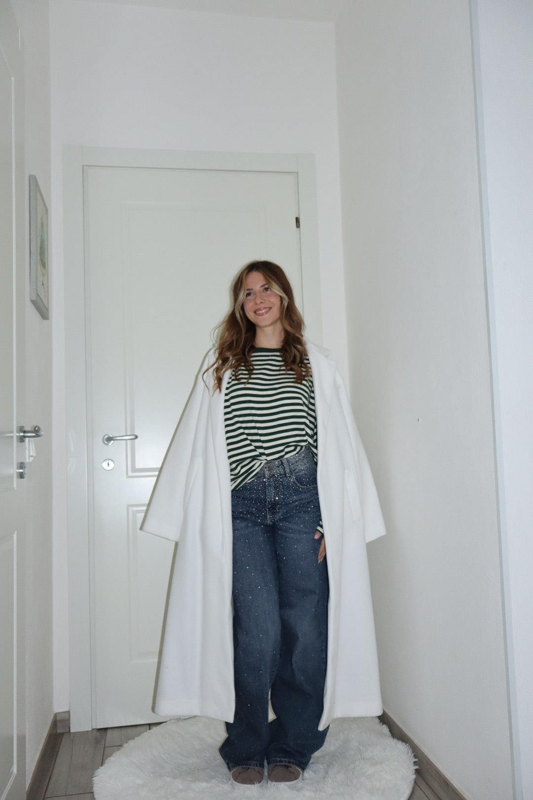 Jeans pioggia Shine blu 44-50