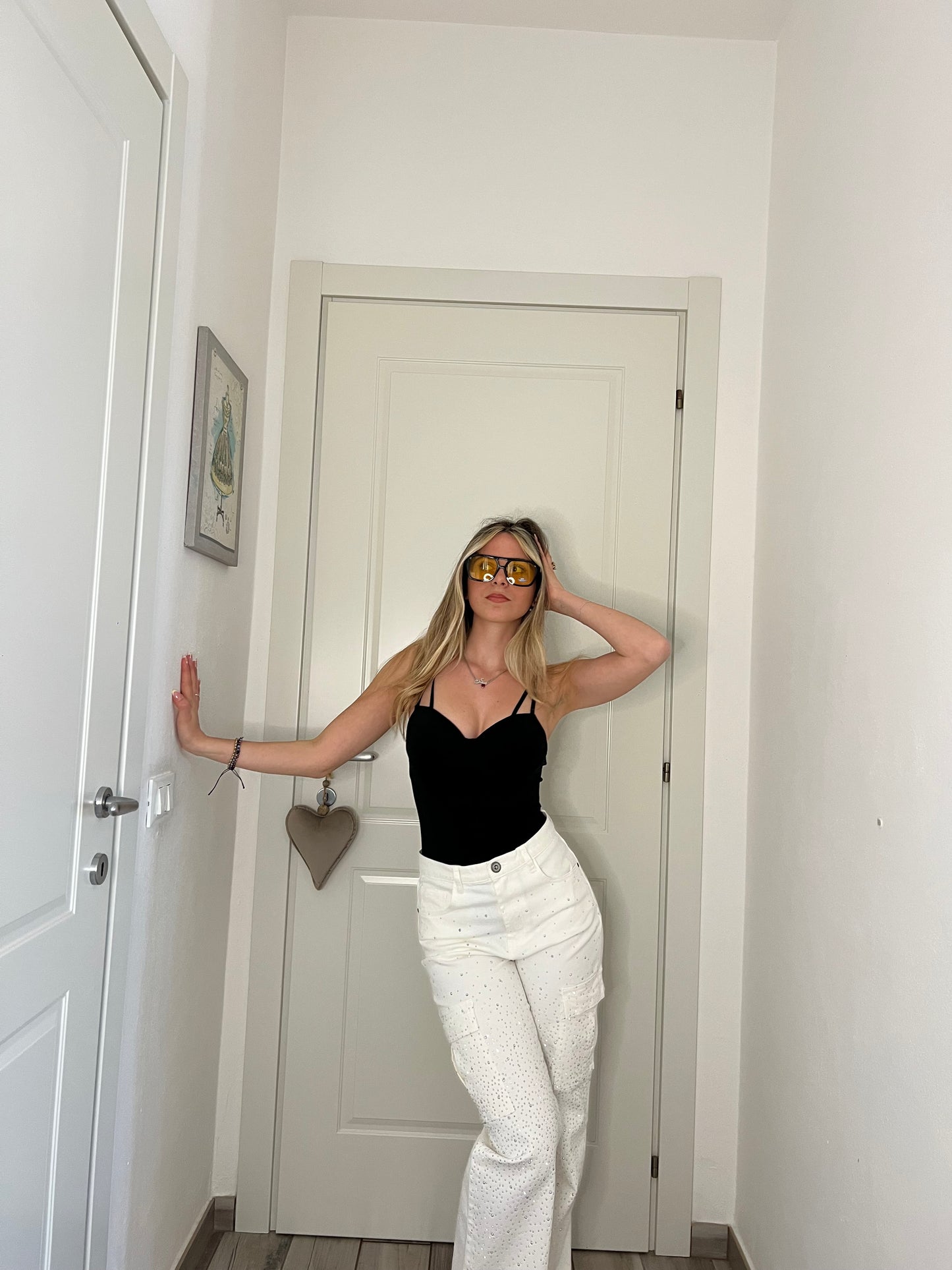 Body Kim push up black