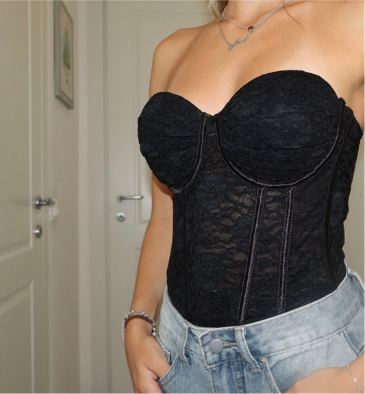 Corsetto regolabile pizzo