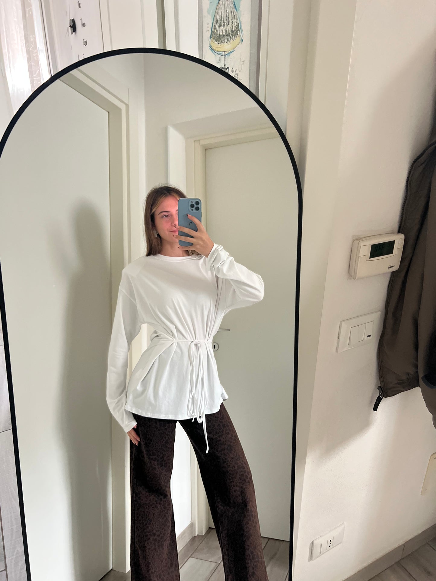 T-shirt con laccetto Melissa