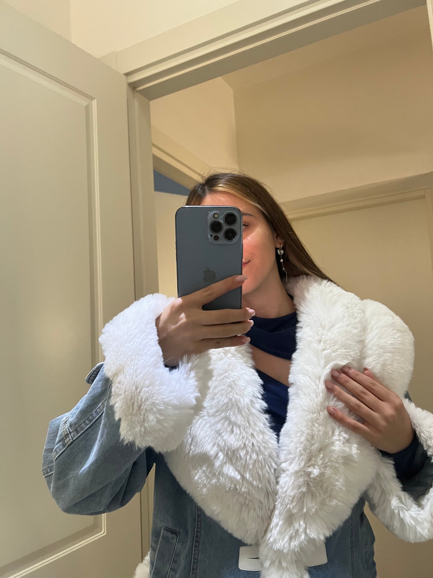 Cappottino con pellicciotto