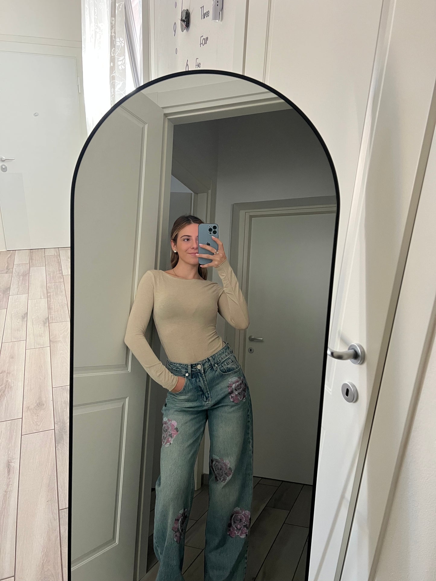 Body velato effetto cashmere