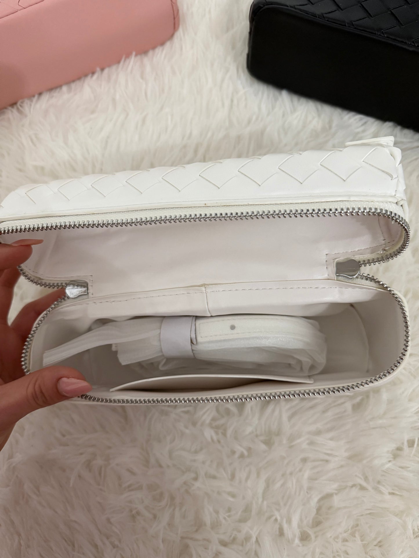 Borsa mini kim bianca,nera,rosa