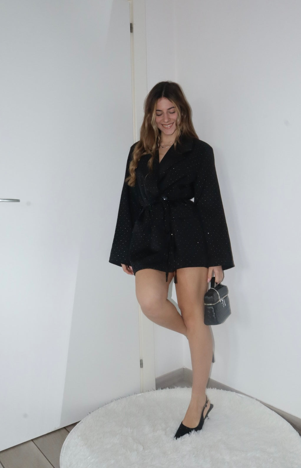 Blazer dress beauty crystal