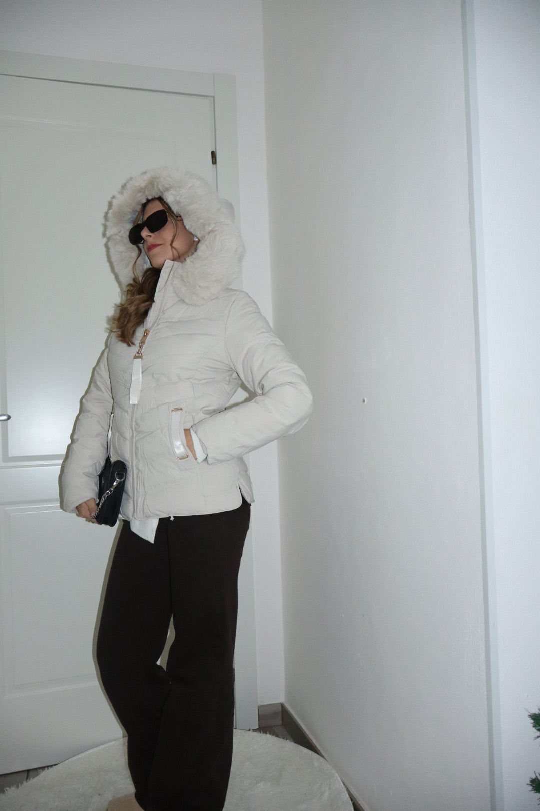 Piumino “alaska glow” avorio chiaro (consiglio 1 taglia in più)