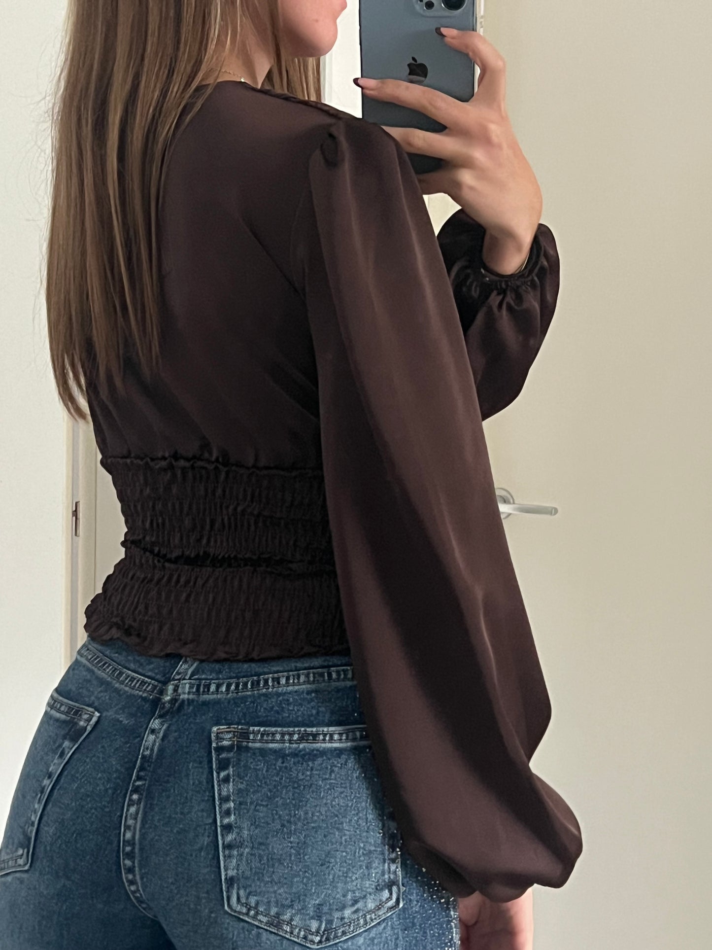 Maglietta incrociatina raso