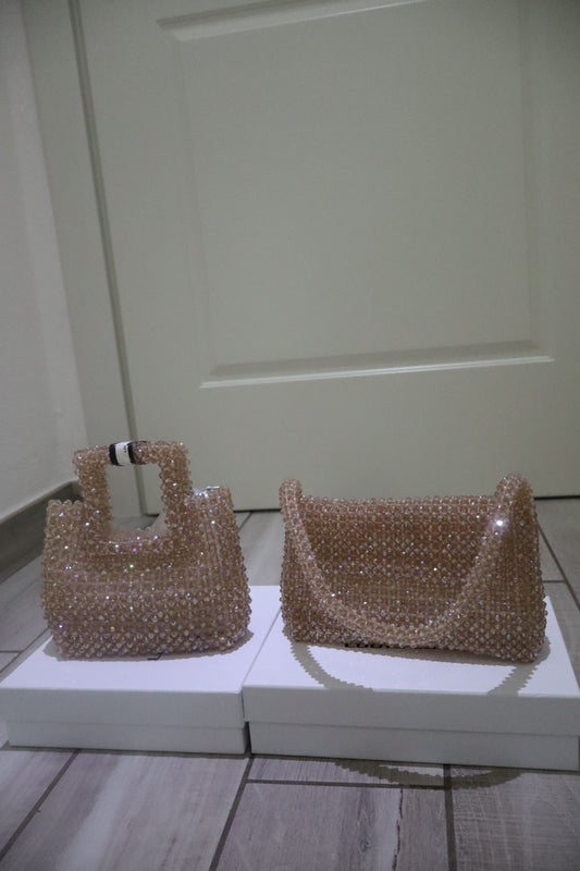 Borsa diamante perle