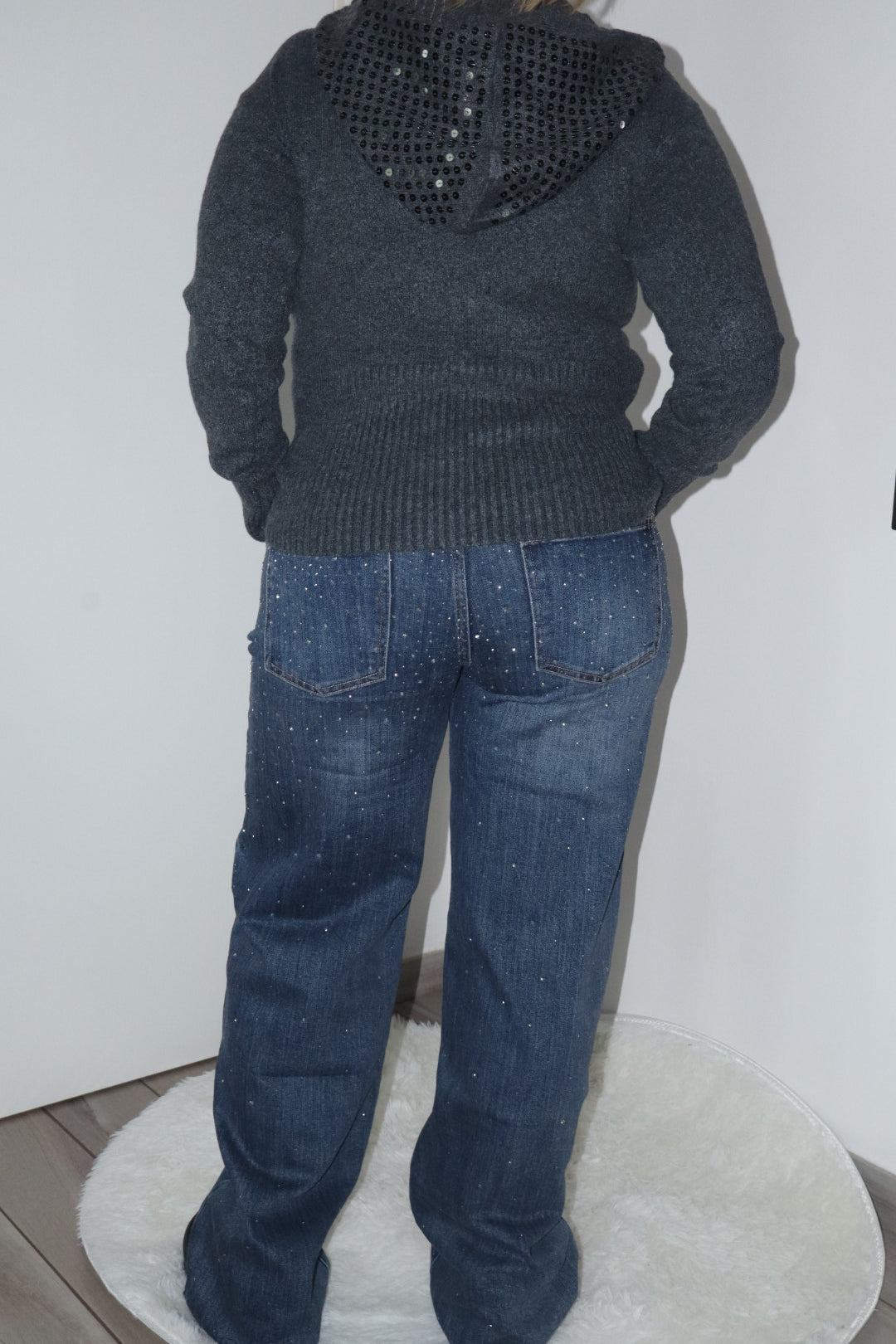 Jeans pioggia Shine blu 44-50