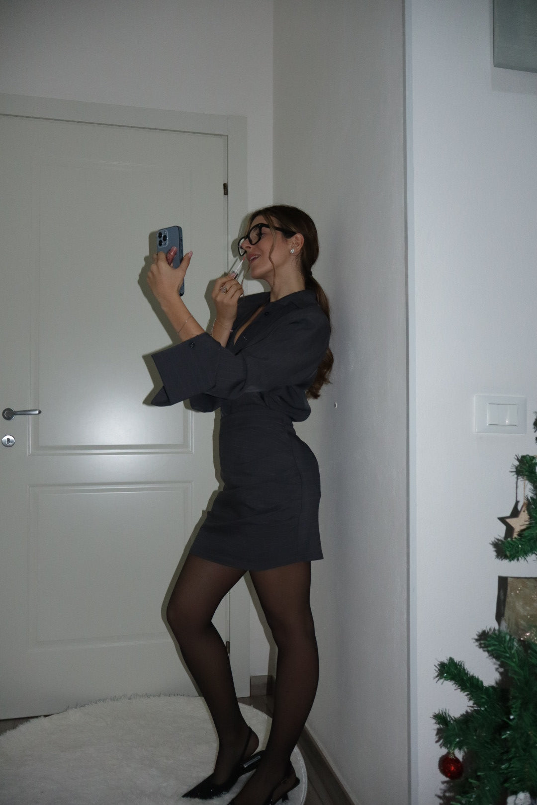 Completo office camicia & gonna