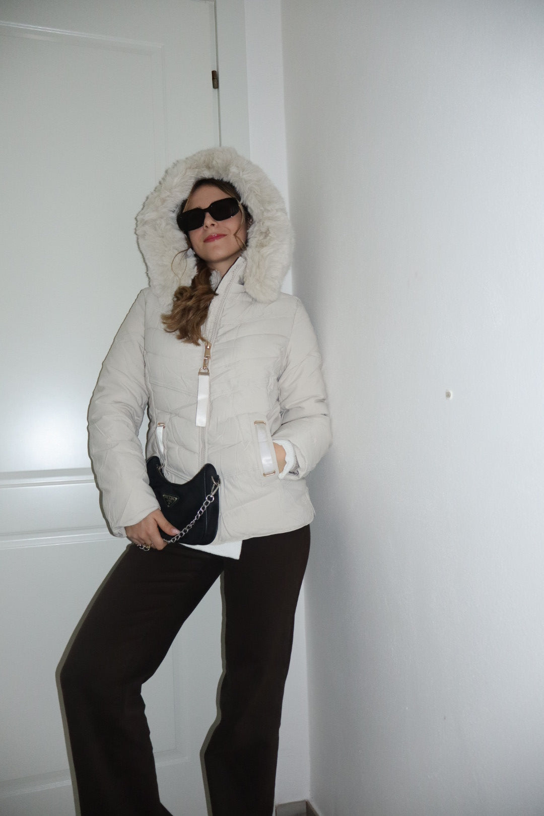 Piumino “alaska glow” avorio chiaro (consiglio 1 taglia in più)