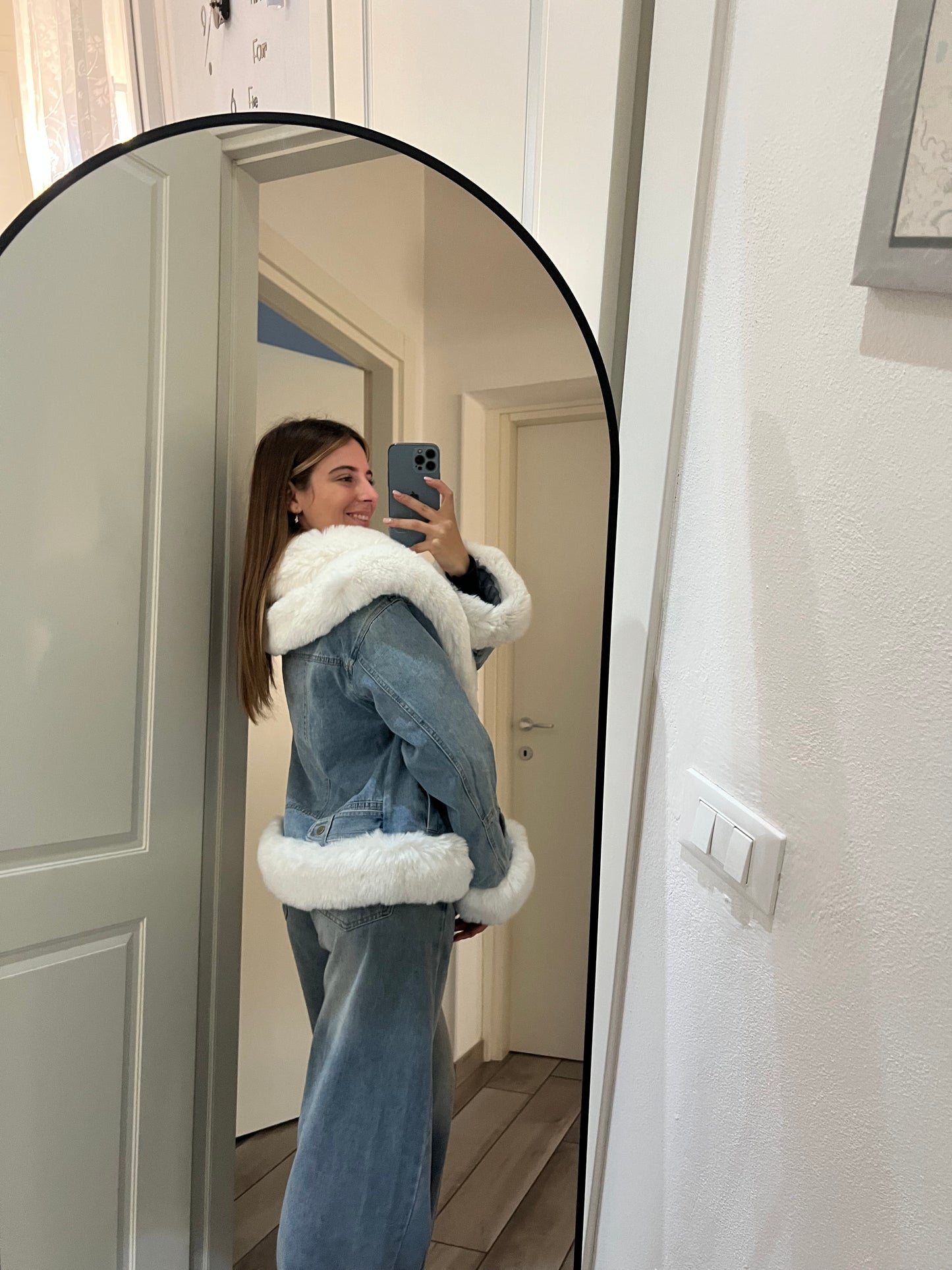 Cappottino con pellicciotto