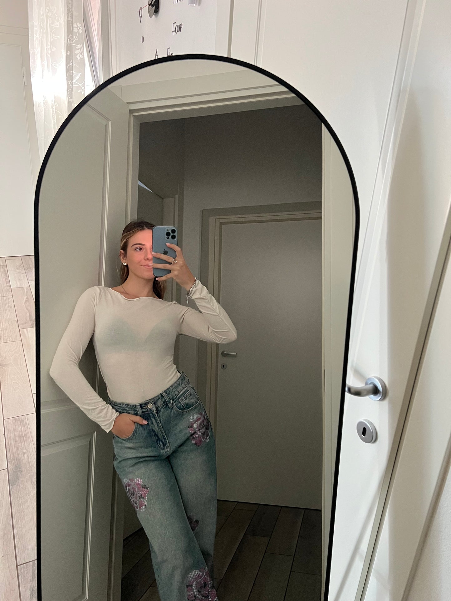 Body velato effetto cashmere