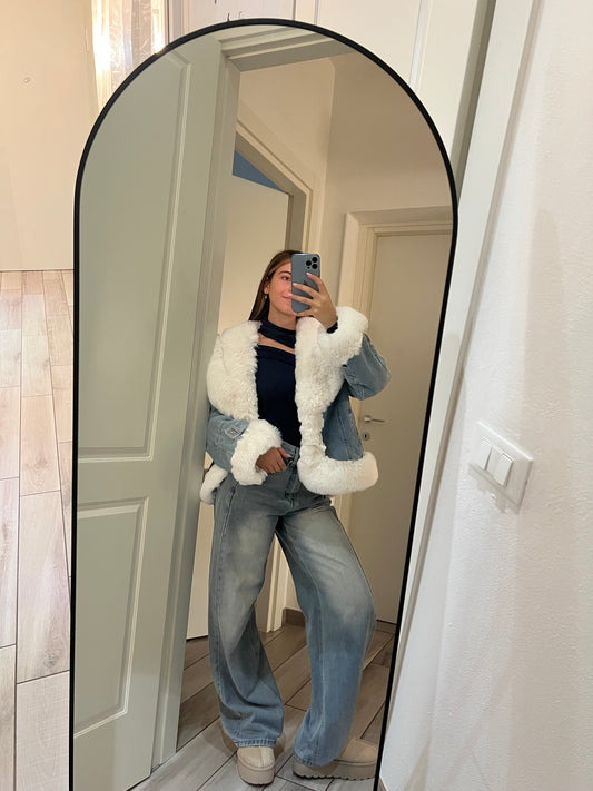 Cappottino con pellicciotto