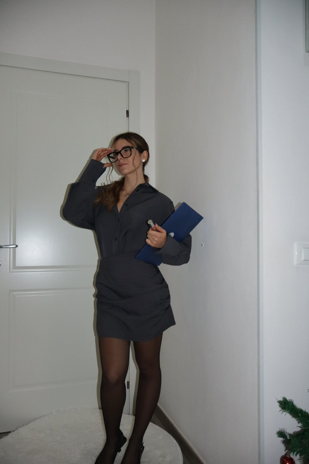 Completo office camicia & gonna