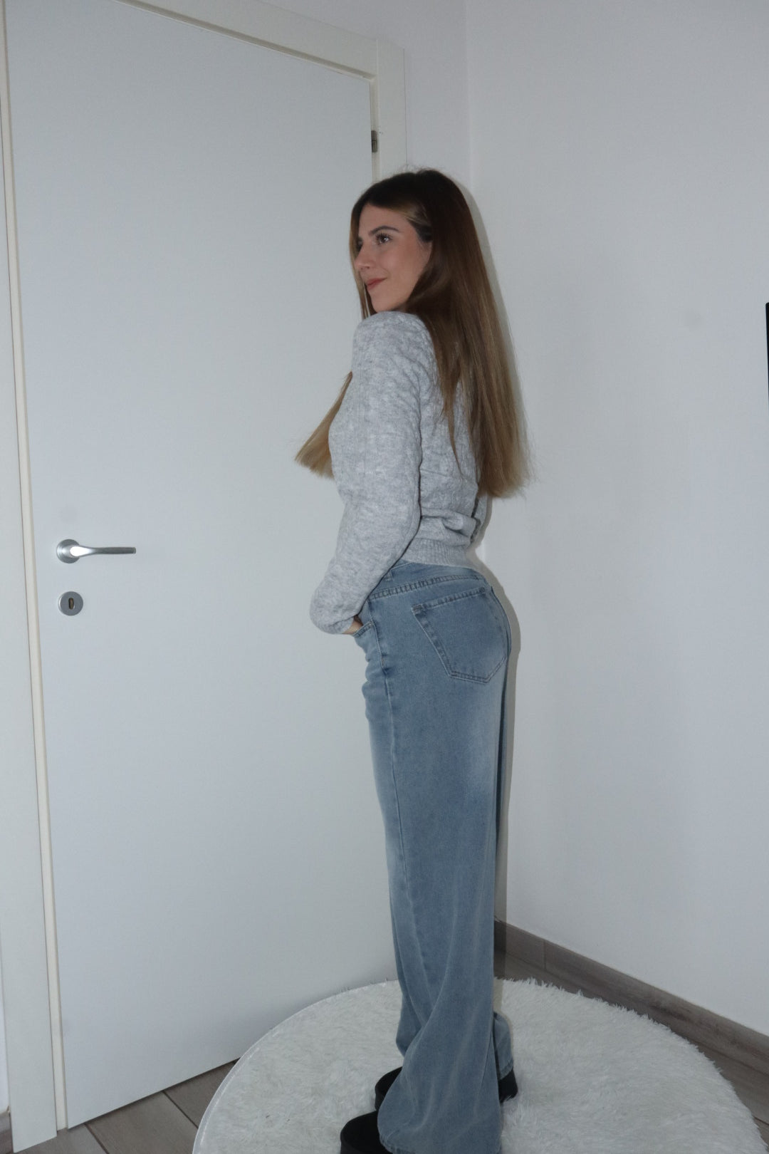 Maglioncino must have lana azzurro,grigio,beige,bianco,cammello