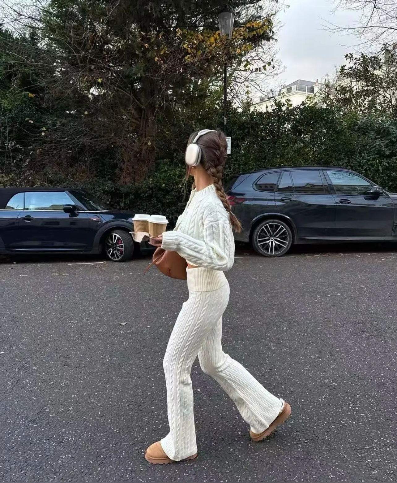 Coordinato america caldo grigio chiaro