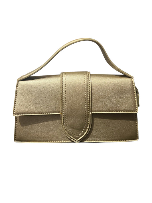 Borsa isadora con tracolla marrone,verde,nera,oro