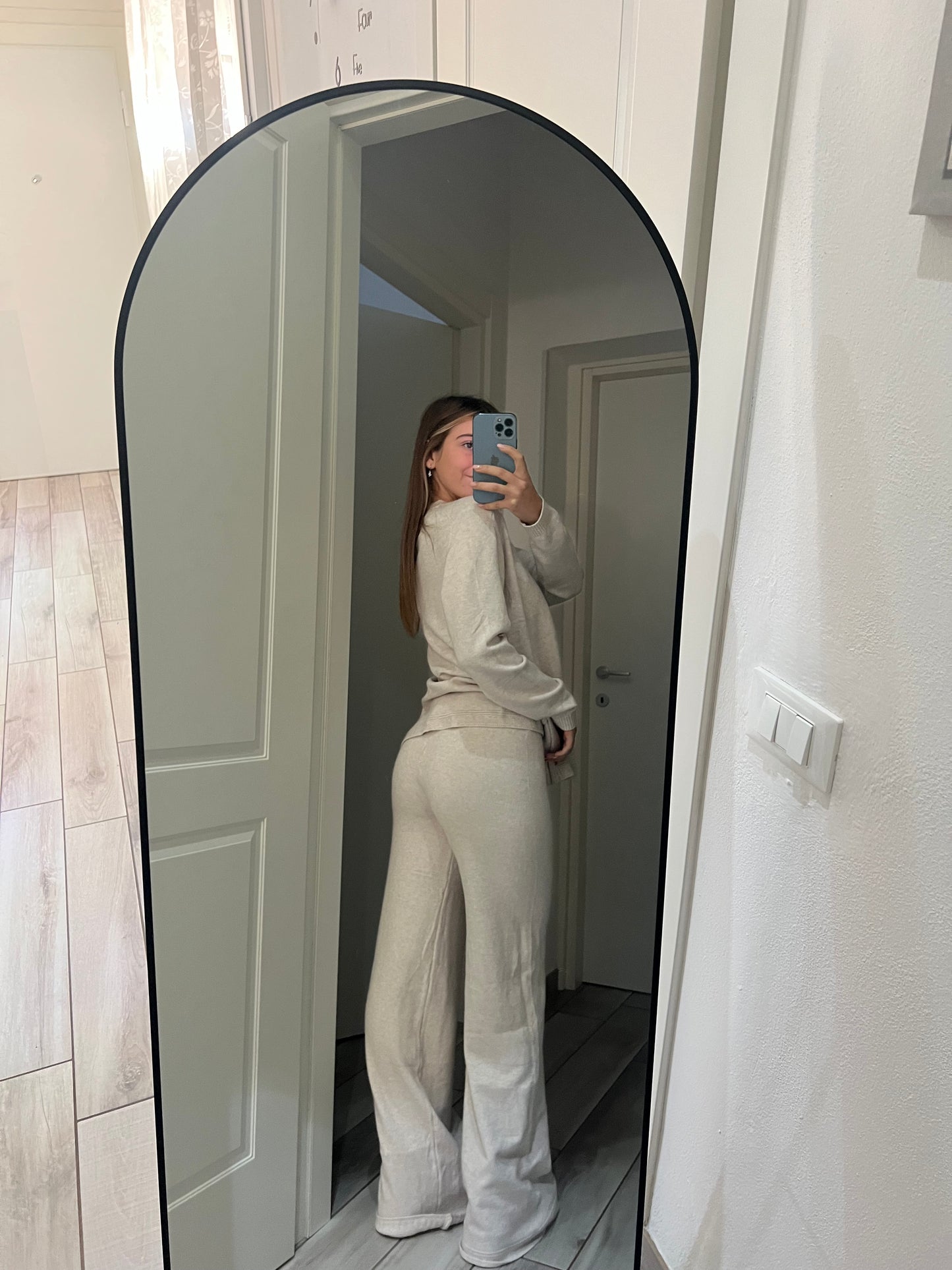 Coordinato caldo cortina beige