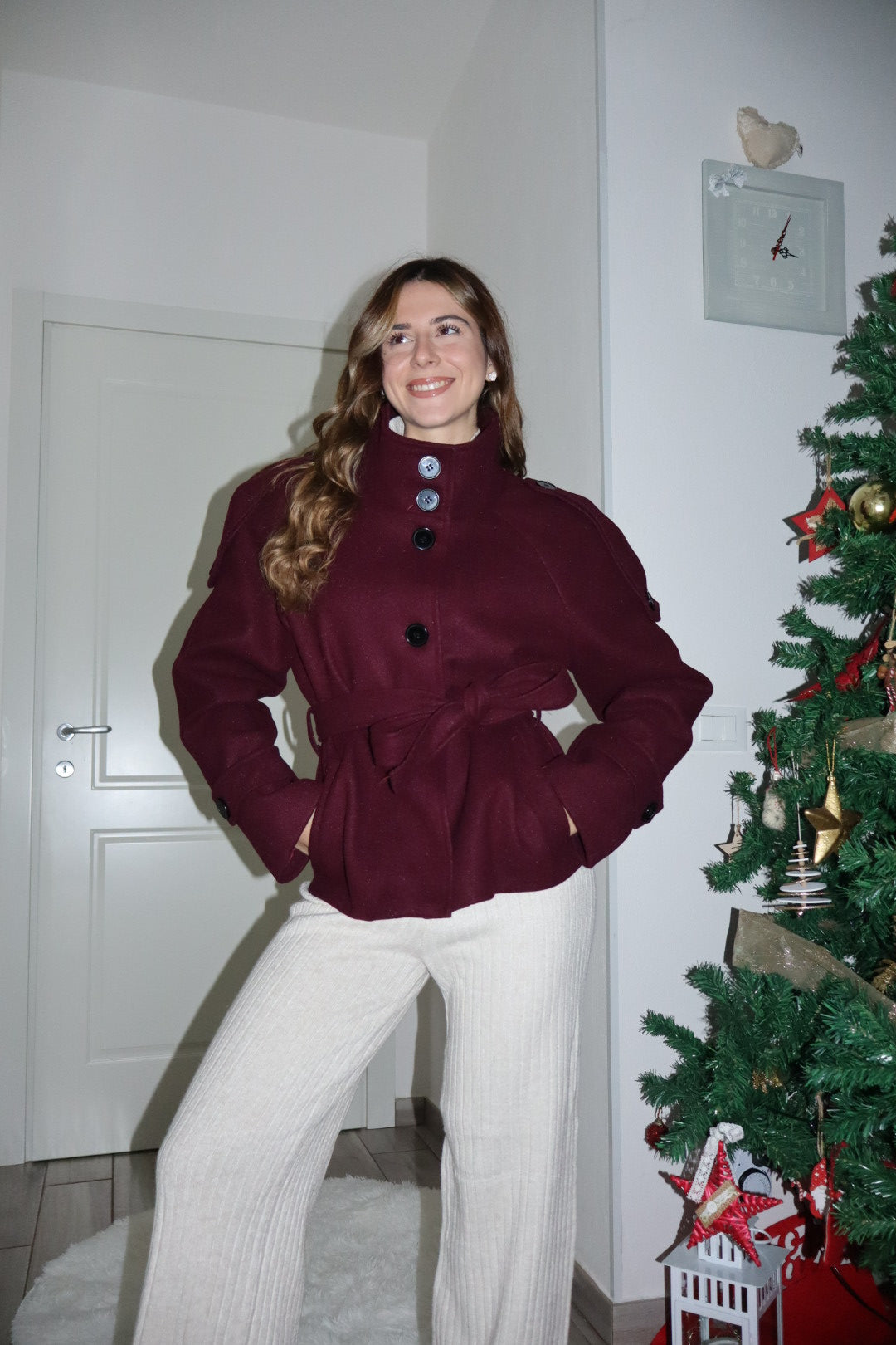 Trench cappottino Budapest beige,bordó,grigio,nero,marrone