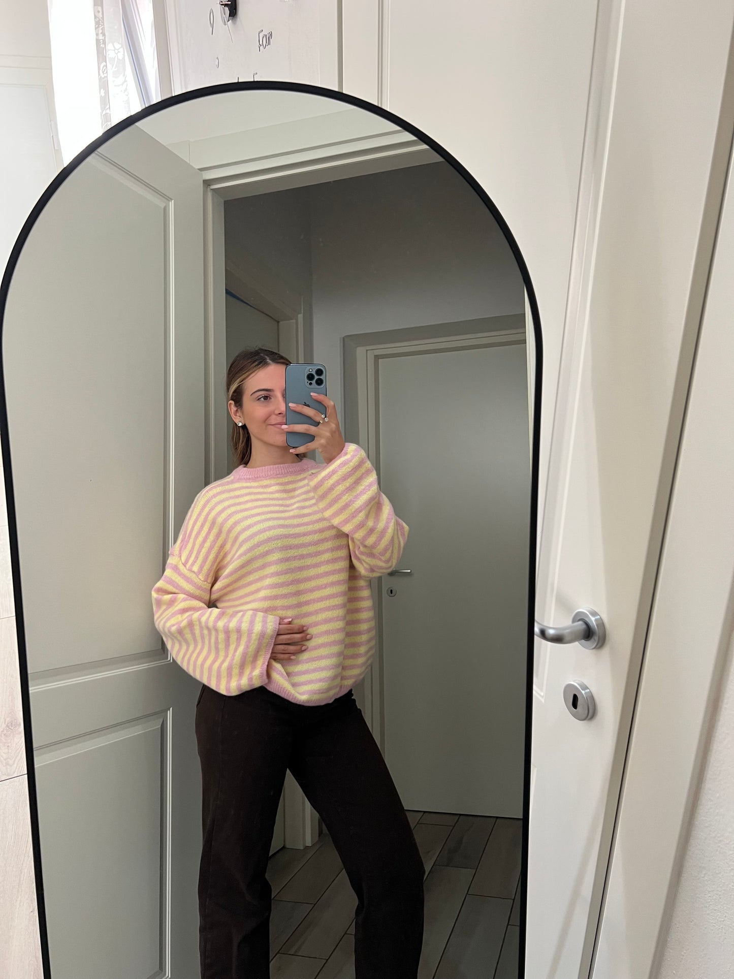 Maglioncino righe lana “marghe”