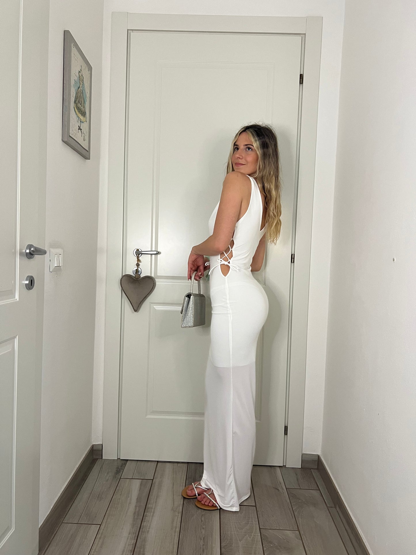Dress Ibiza white