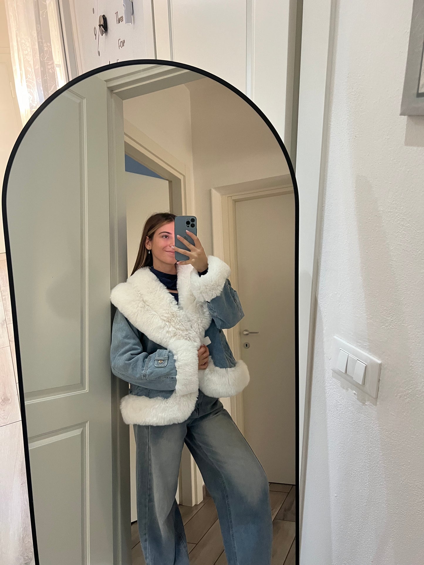 Cappottino con pellicciotto