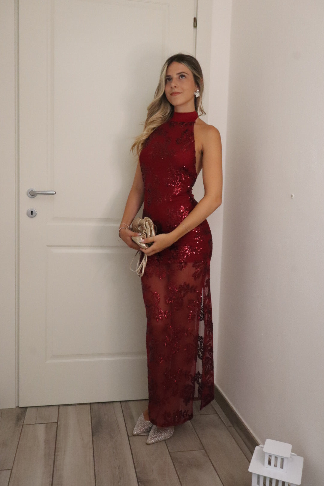 Maxi Dress rubino