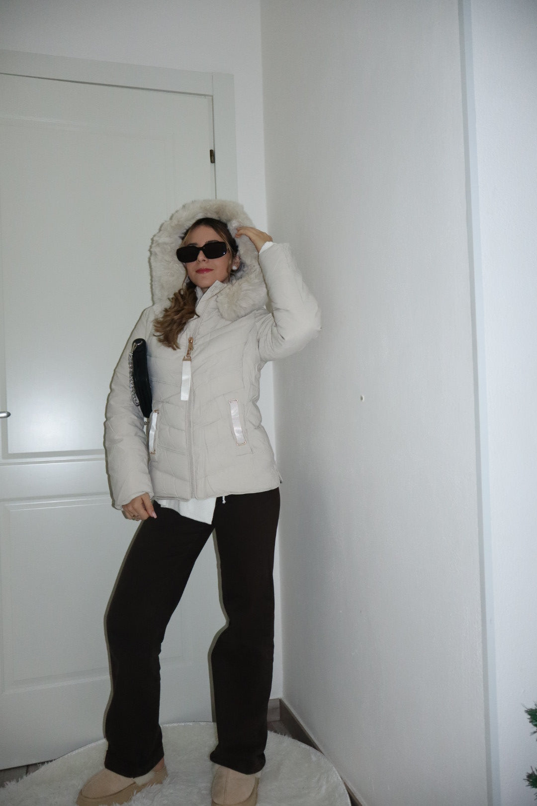 Piumino “alaska glow” avorio chiaro (consiglio 1 taglia in più)